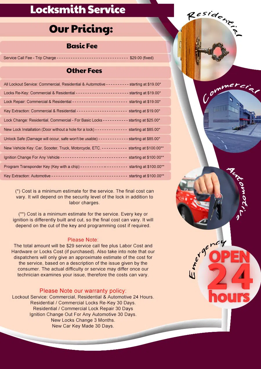 Clearwater City Locksmith, Clearwater, FL 813-703-8189